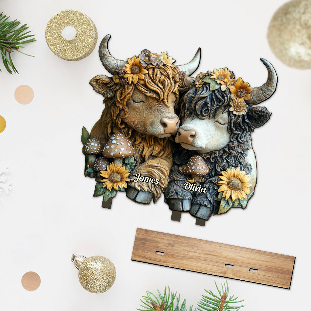 Glückliches Paar im Landhausstil – personalisiertes, einstöckiges, großes, freistehendes