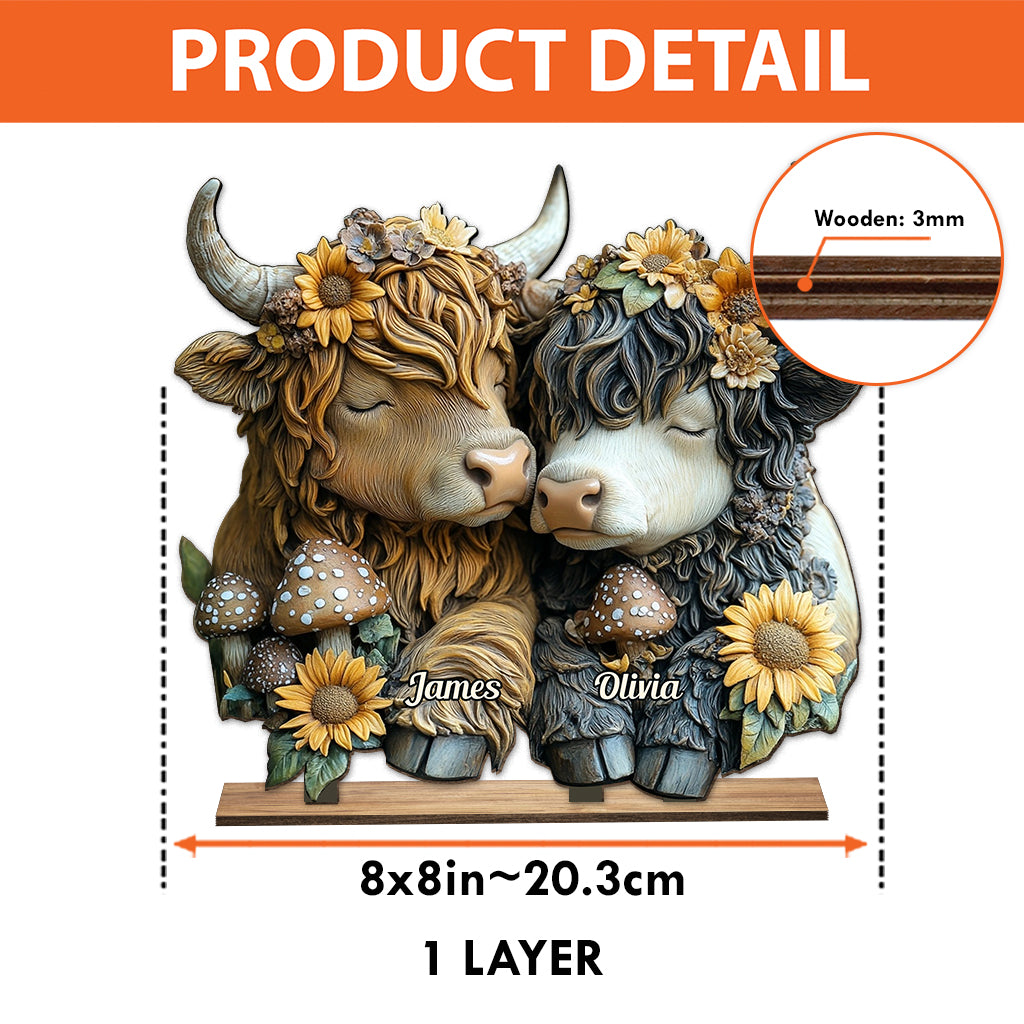 Glückliches Paar im Landhausstil – personalisiertes, einstöckiges, großes, freistehendes