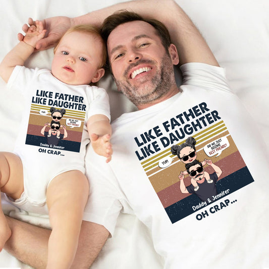 Did We Just Become Best Friends? - Gift for dad, newborn, baby/infant (0-1 year), new dad - Personalized Set