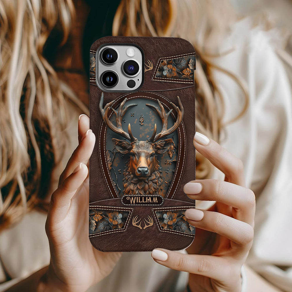 Stunning Deer - Personalized Hunting Full Print Phone Case