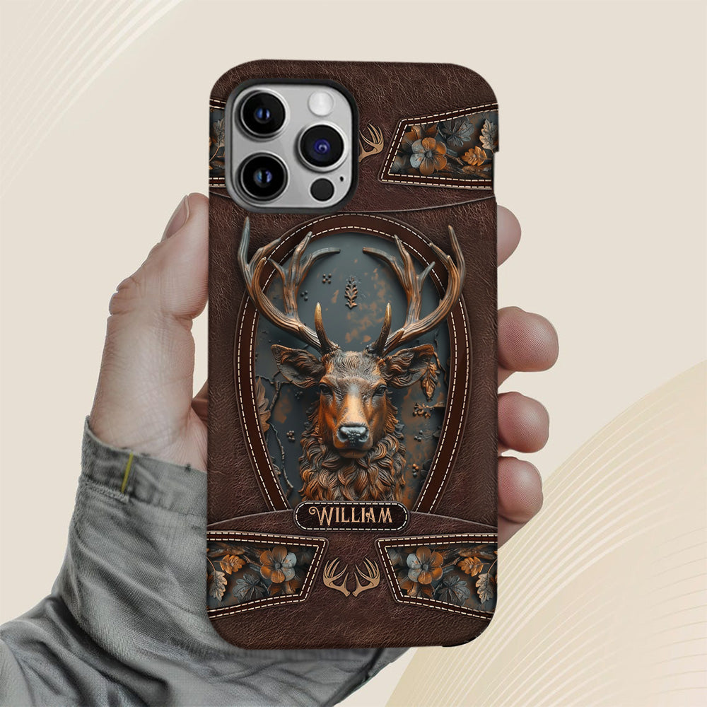 Stunning Deer - Personalized Hunting Full Print Phone Case