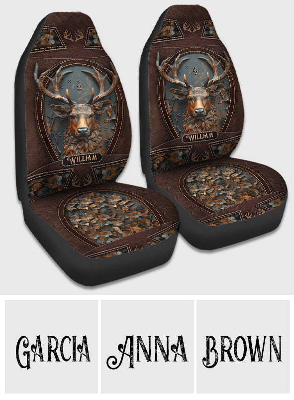 Atemberaubende Hirsche – personalisierte Jagdsitzbezüge