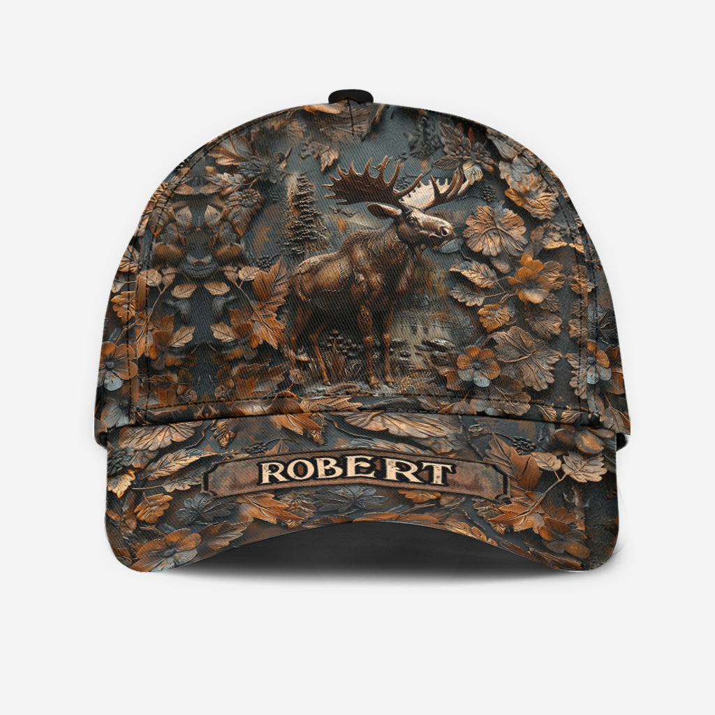 Atemberaubende Elch-Personalisierte Jagd-Klassiker-Kappe