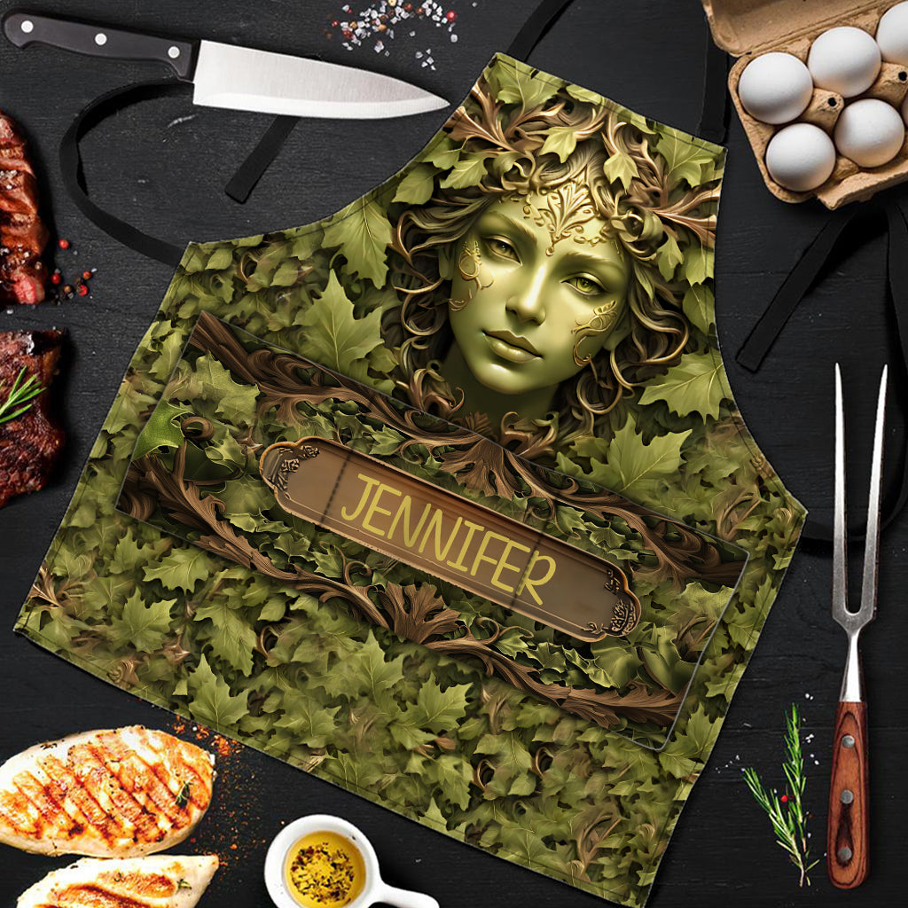 Green Lady – Personalisierte Gartenschürze