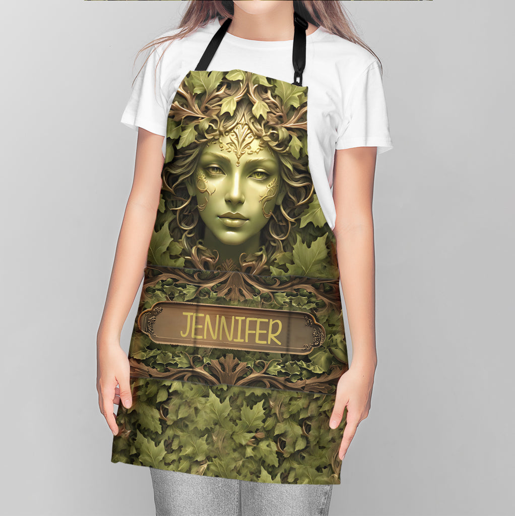 Green Lady – Personalisierte Gartenschürze