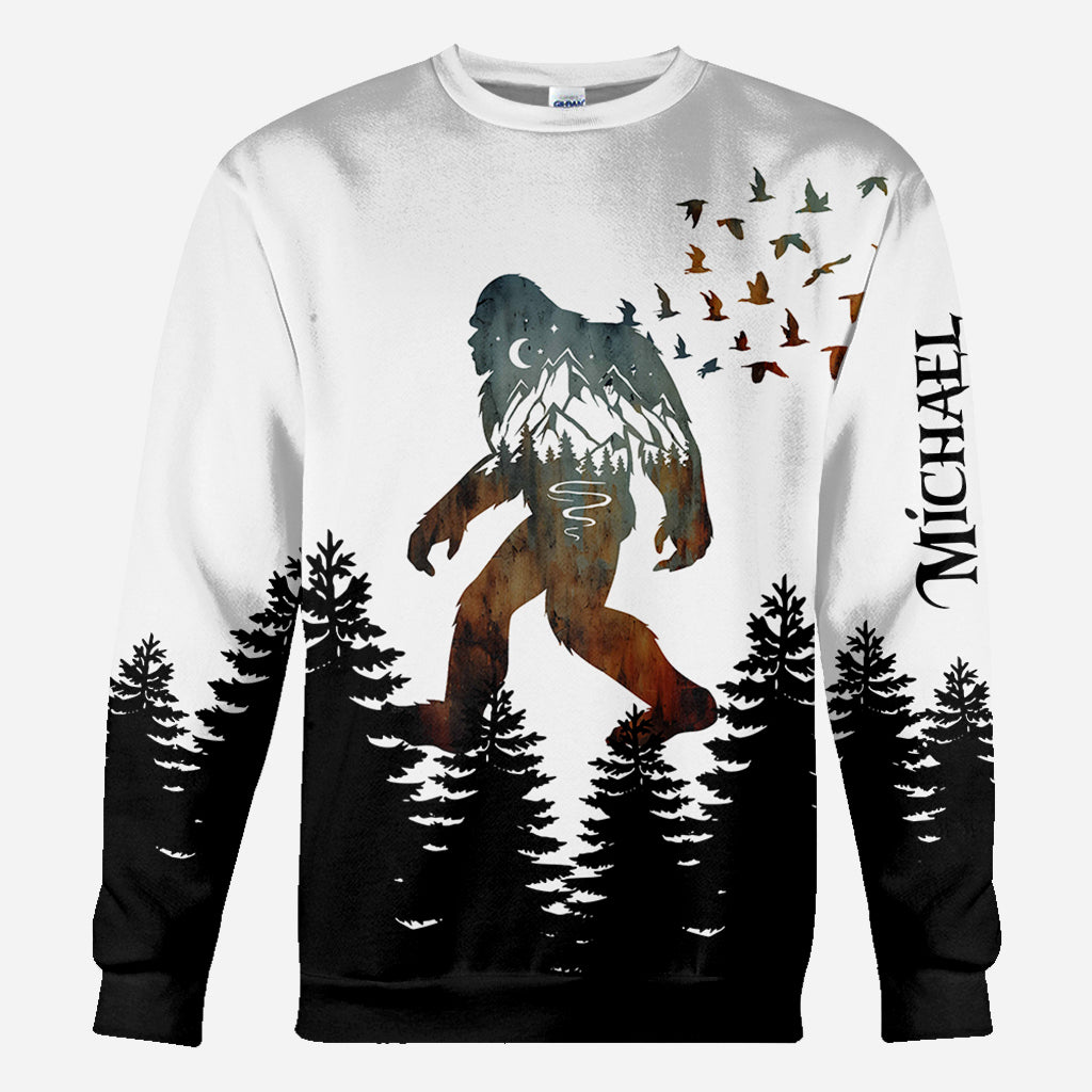 Nicht alle, die wandern, sind verloren – Personalisiertes Camping-Shirt