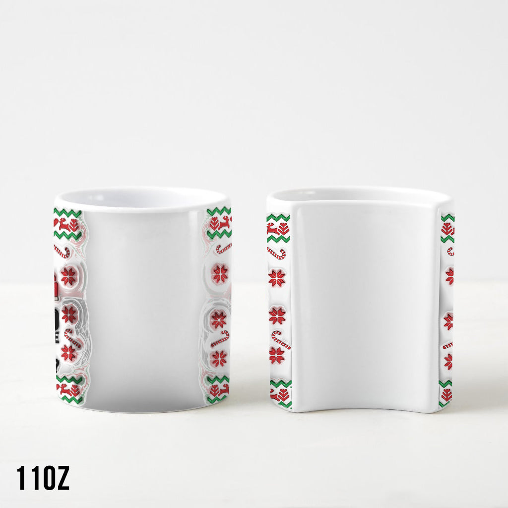 Beug dich vor und ich zeig's dir – Personalisierte Partnerbecher mit Herzgriff