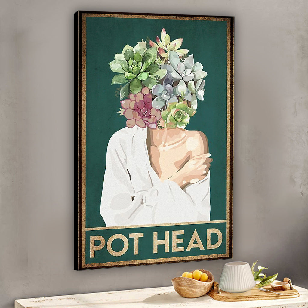 Pot Head - Gardening Poster 1121