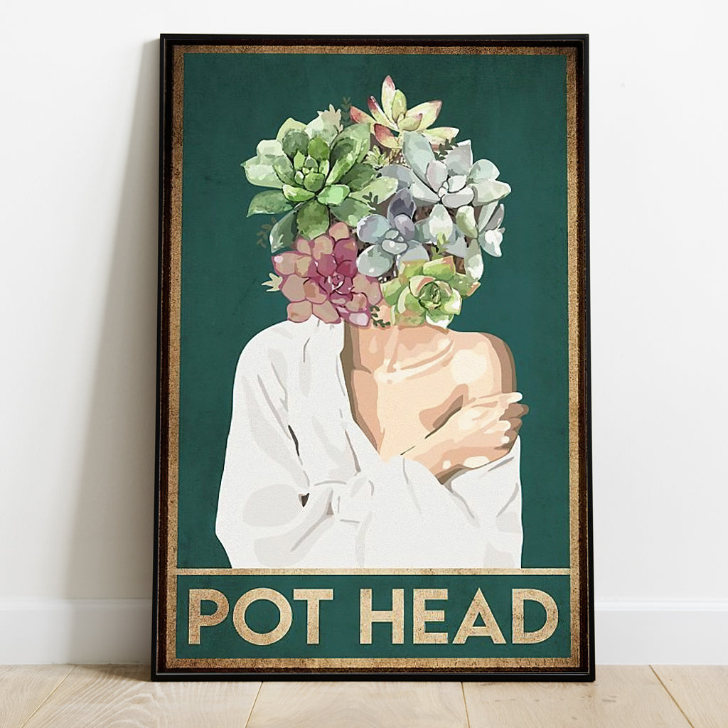 Pot Head - Gardening Poster 1121