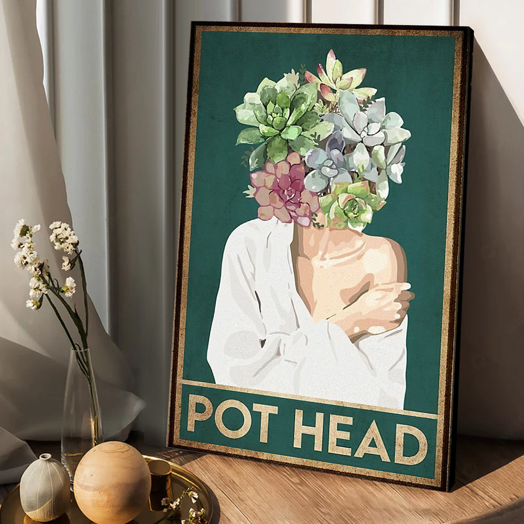 Pot Head - Gardening Poster 1121