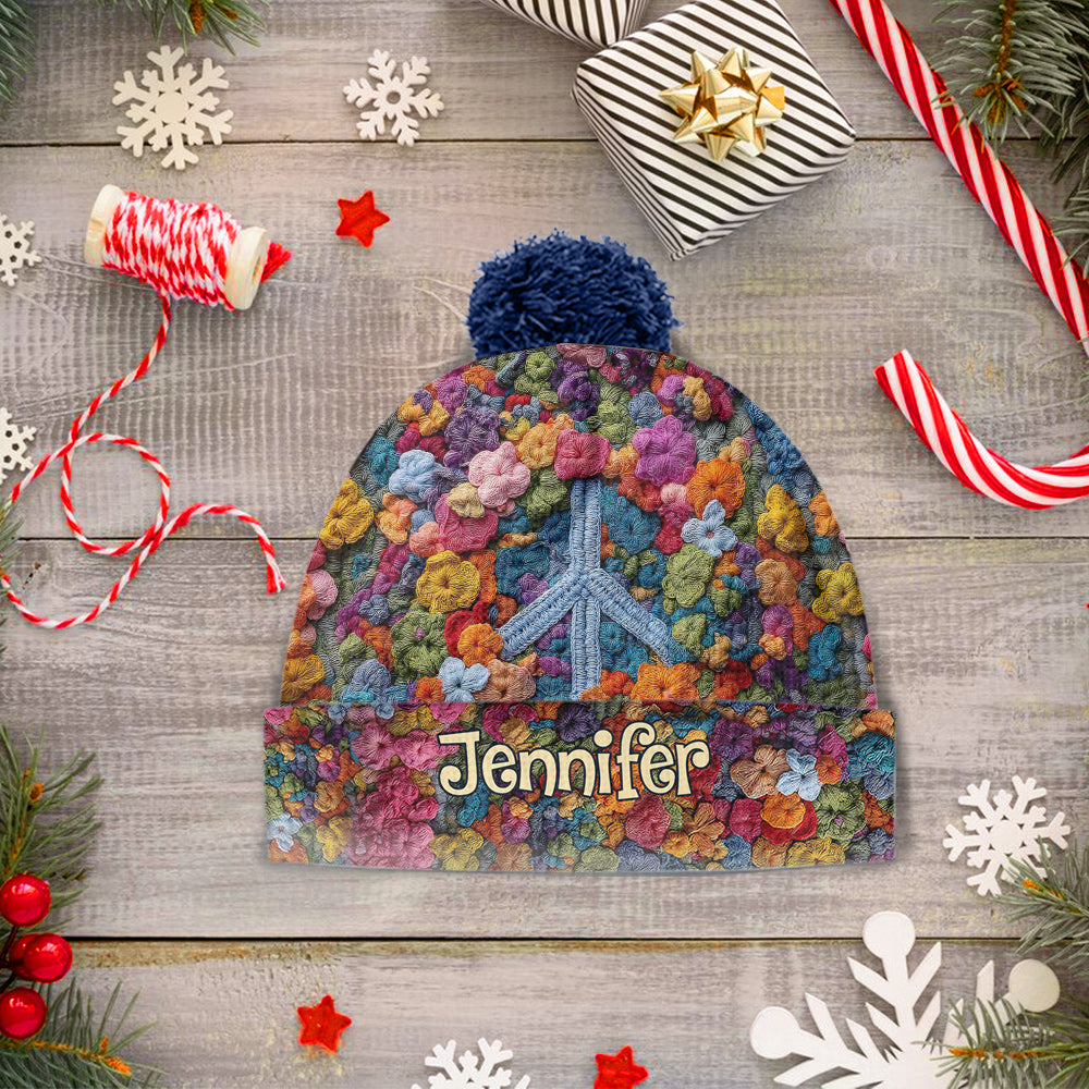 Hippie Soul - Personalized Hippie Beanie Hat