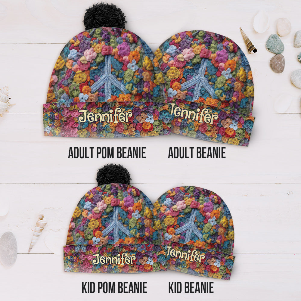 Hippie Soul - Personalized Hippie Beanie Hat