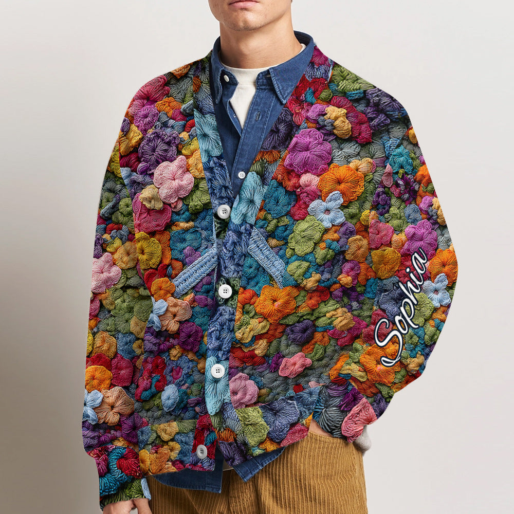 Hippie Soul – Personalisierter Hippie-Cardigan