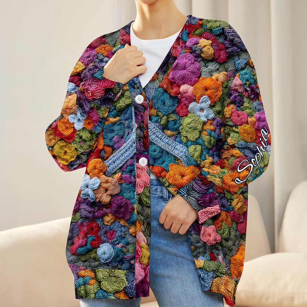 Hippie Soul – Personalisierter Hippie-Cardigan