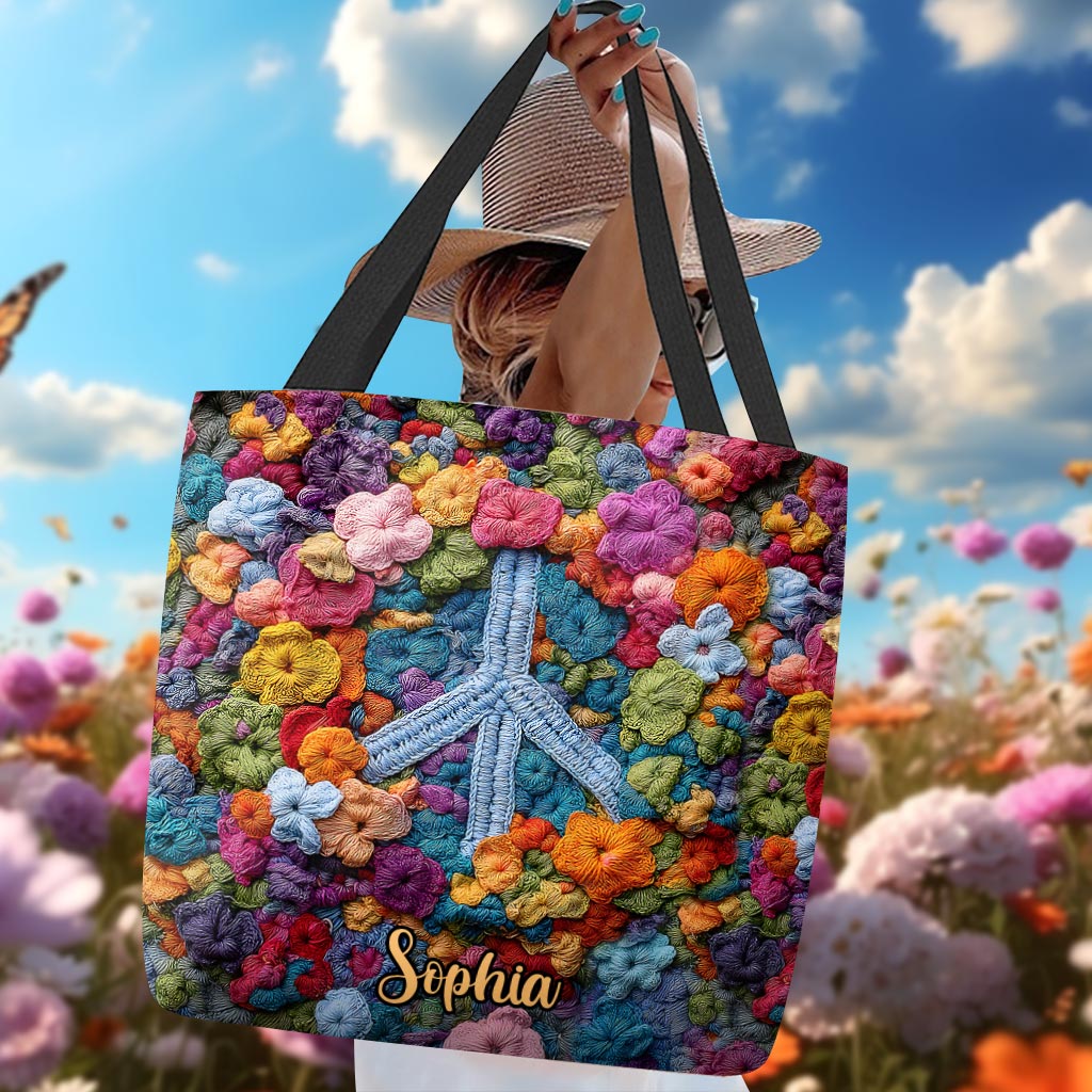 Hippie Soul – Personalisierte Hippie-Tragetasche