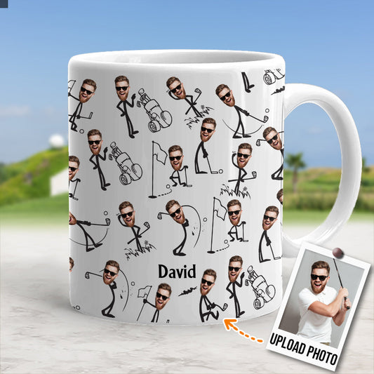 Funny Gift For Golf Dad, Husband, Uncle... - Personalized Golf Mug