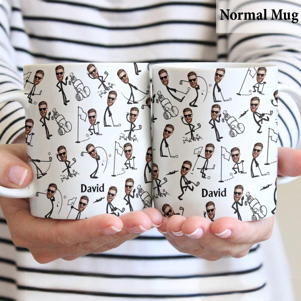 Funny Gift For Golf Dad, Husband, Uncle... - Personalized Golf Mug