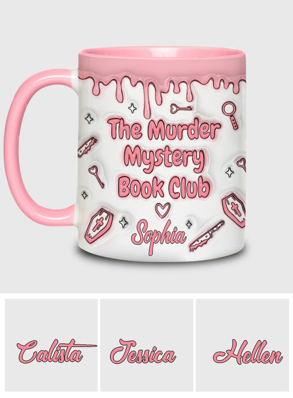 Der Krimi-Buchclub – Personalisierter Akzentbecher