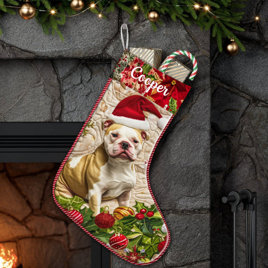 Frohe Weihnachten – personalisierte Weihnachtsstrümpfe für Hunde