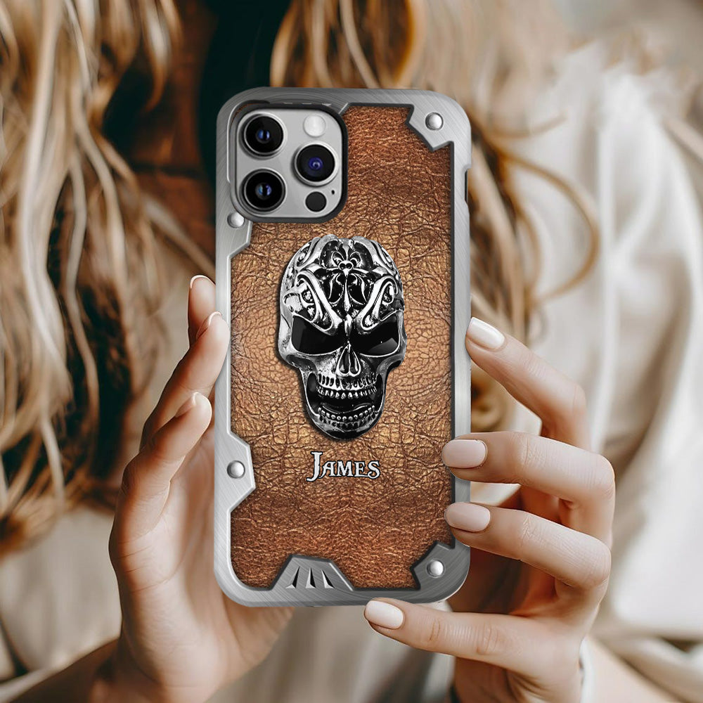 Cool Skull - Personalized Skull Full Print Phone Case