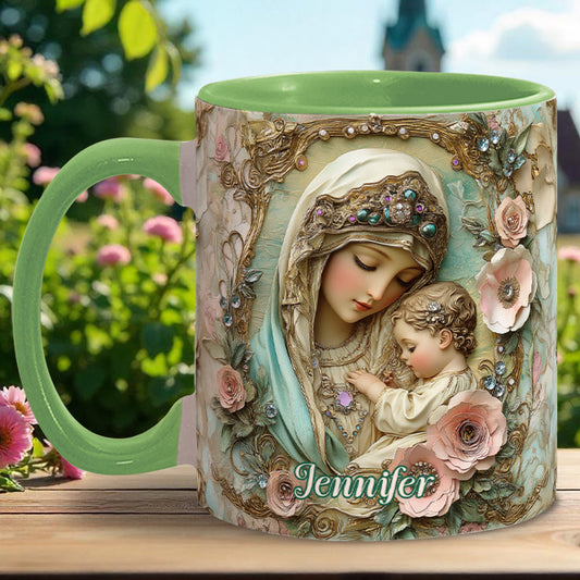Personalisierte Tasse mit christlichem Akzent für Gläubige