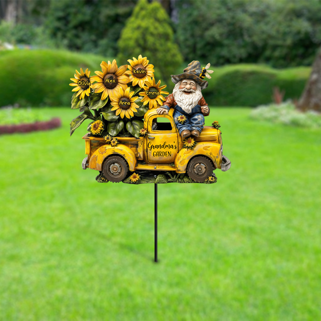 Omas/Mamas Garten ... Personalisierte Gartendekoration aus Metall