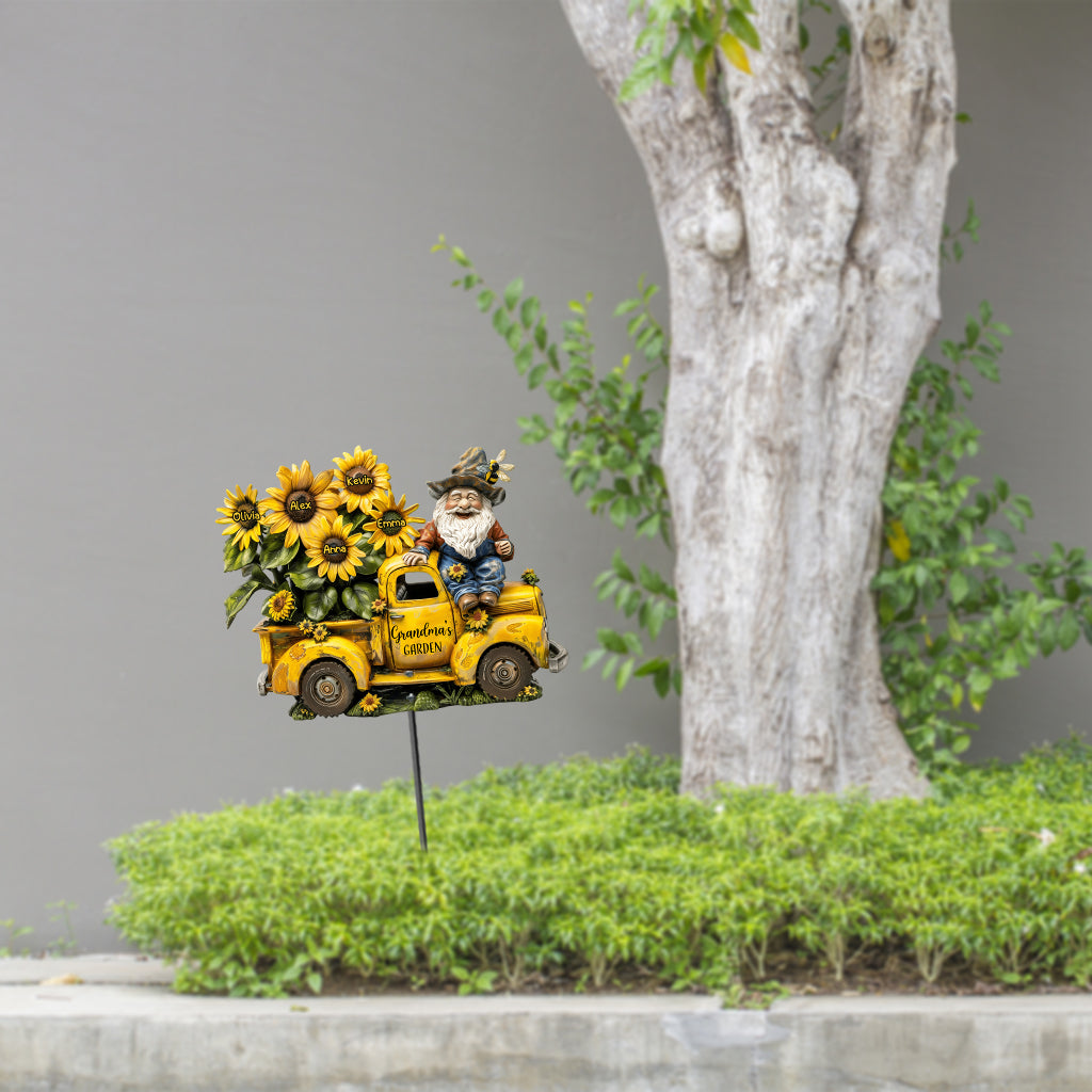 Omas/Mamas Garten ... Personalisierte Gartendekoration aus Metall