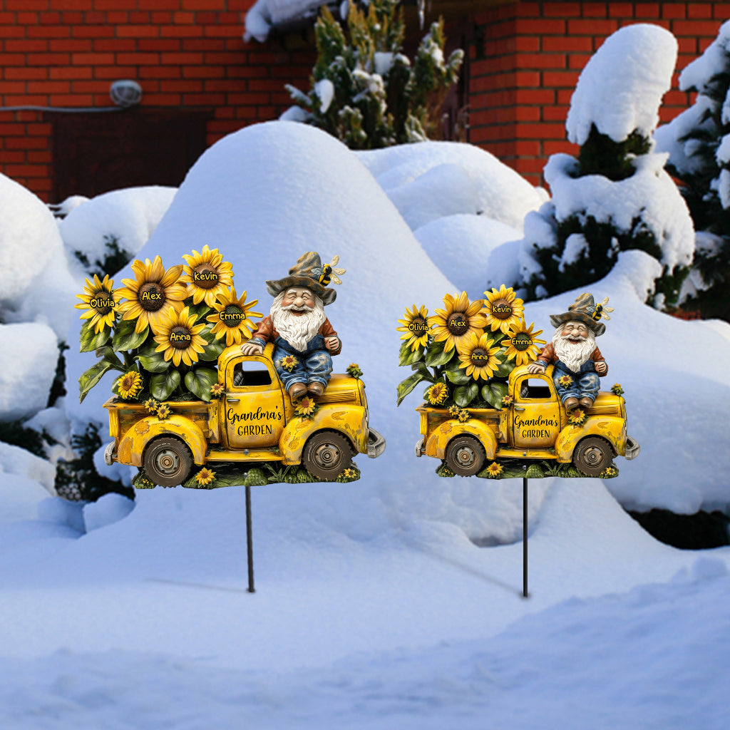 Omas/Mamas Garten ... Personalisierte Gartendekoration aus Metall