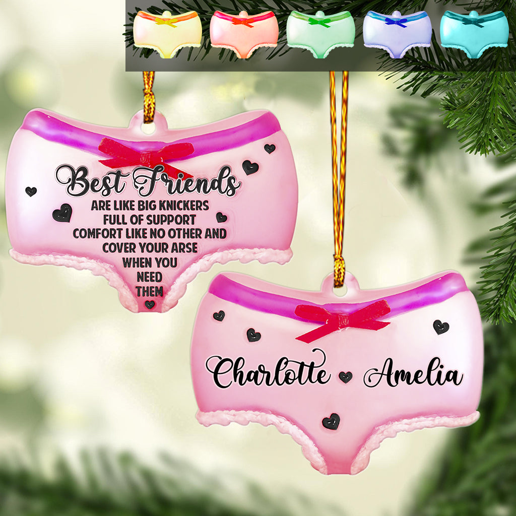 Big Knickers - Personalized Bestie Ornament