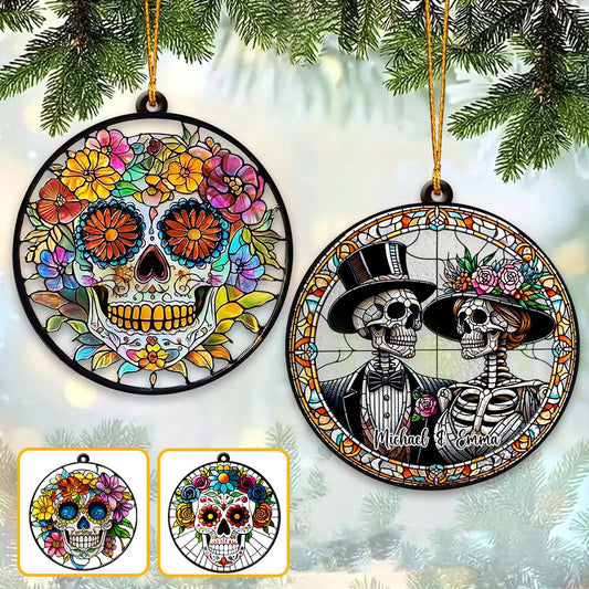 Atemberaubender Totenkopf – personalisierter Totenkopf-Anhänger