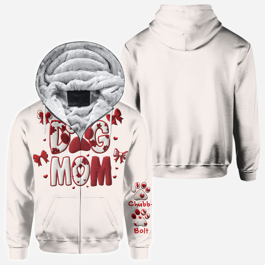 Geschenkidee für Hunde-/Katzenmama zum Valentinstag – personalisiertes T-Shirt mit Katzenmotiv