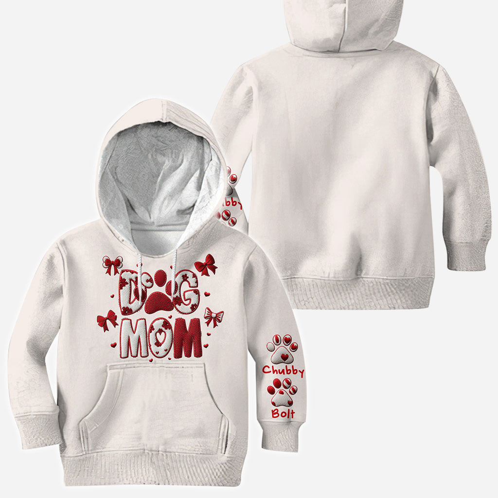 Geschenkidee für Hunde-/Katzenmama zum Valentinstag – personalisiertes T-Shirt mit Katzenmotiv