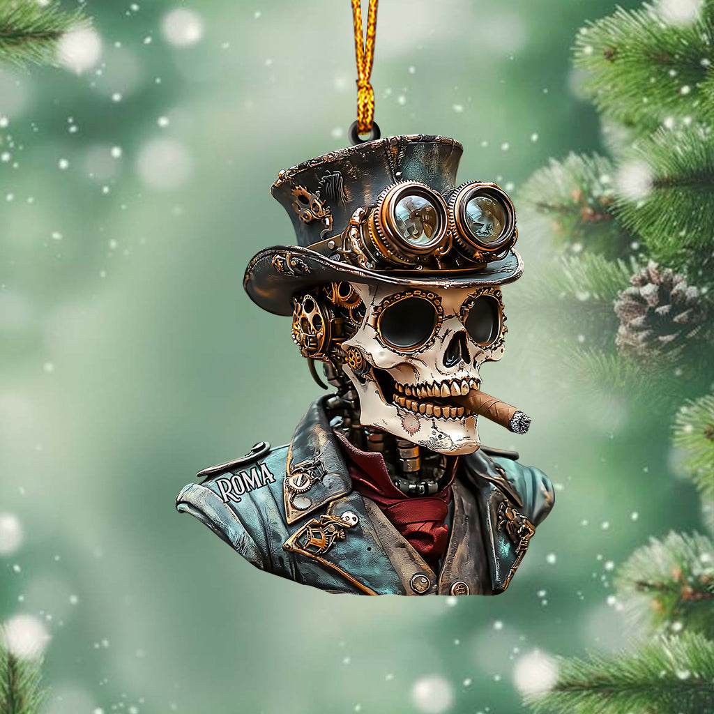Steampunk-Schädel – Personalisierter Totenkopf-Anhänger
