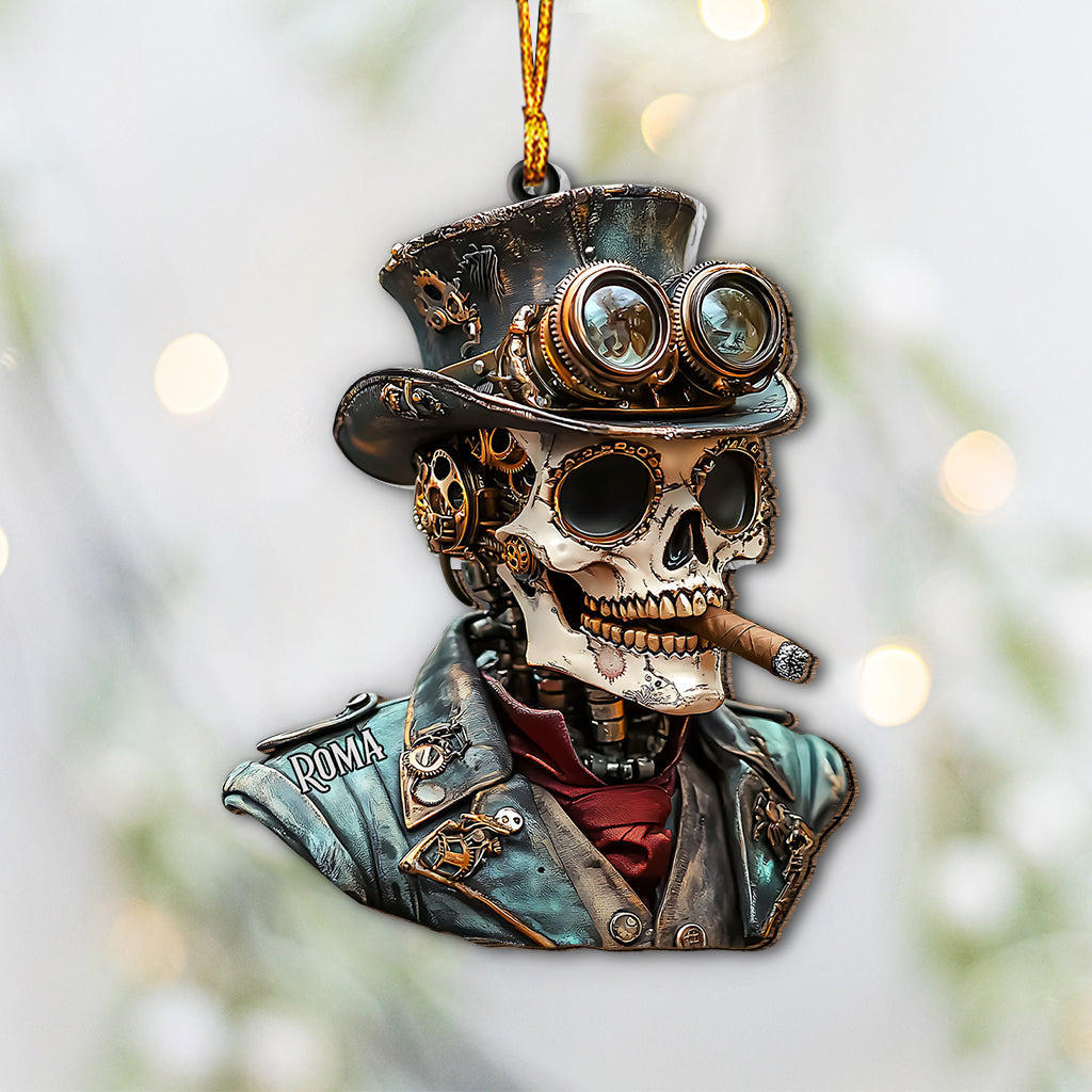 Steampunk-Schädel – Personalisierter Totenkopf-Anhänger
