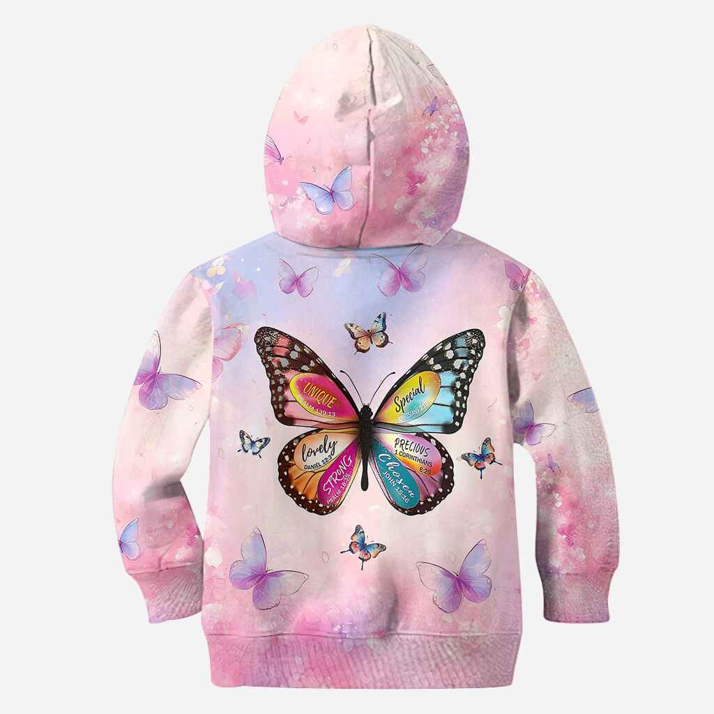 Gott sagt, du bist es – Personalisierter christlicher Hoodie und Leggings