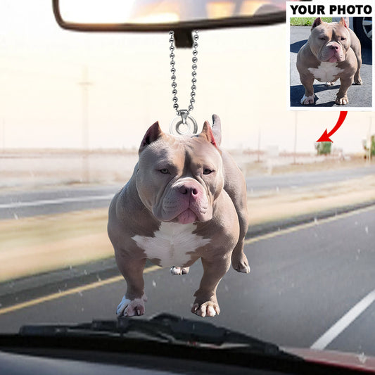 Beliebiger Foto-Anhänger – Personalisierter Hunde-Anhänger in individueller Form