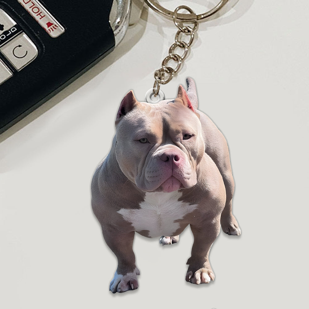 Beliebiger Foto-Anhänger – Personalisierter Hunde-Anhänger in individueller Form