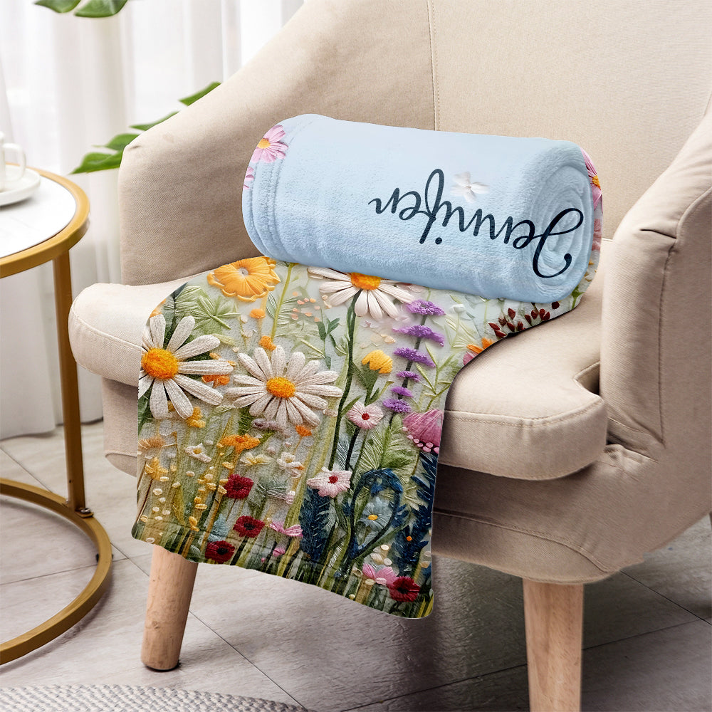 Blumengarten – Personalisierte Gartendecke