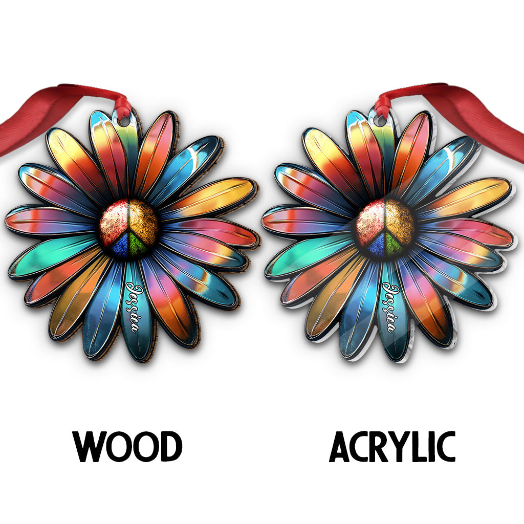 Hippie Soul - Personalized Hippie Ornament