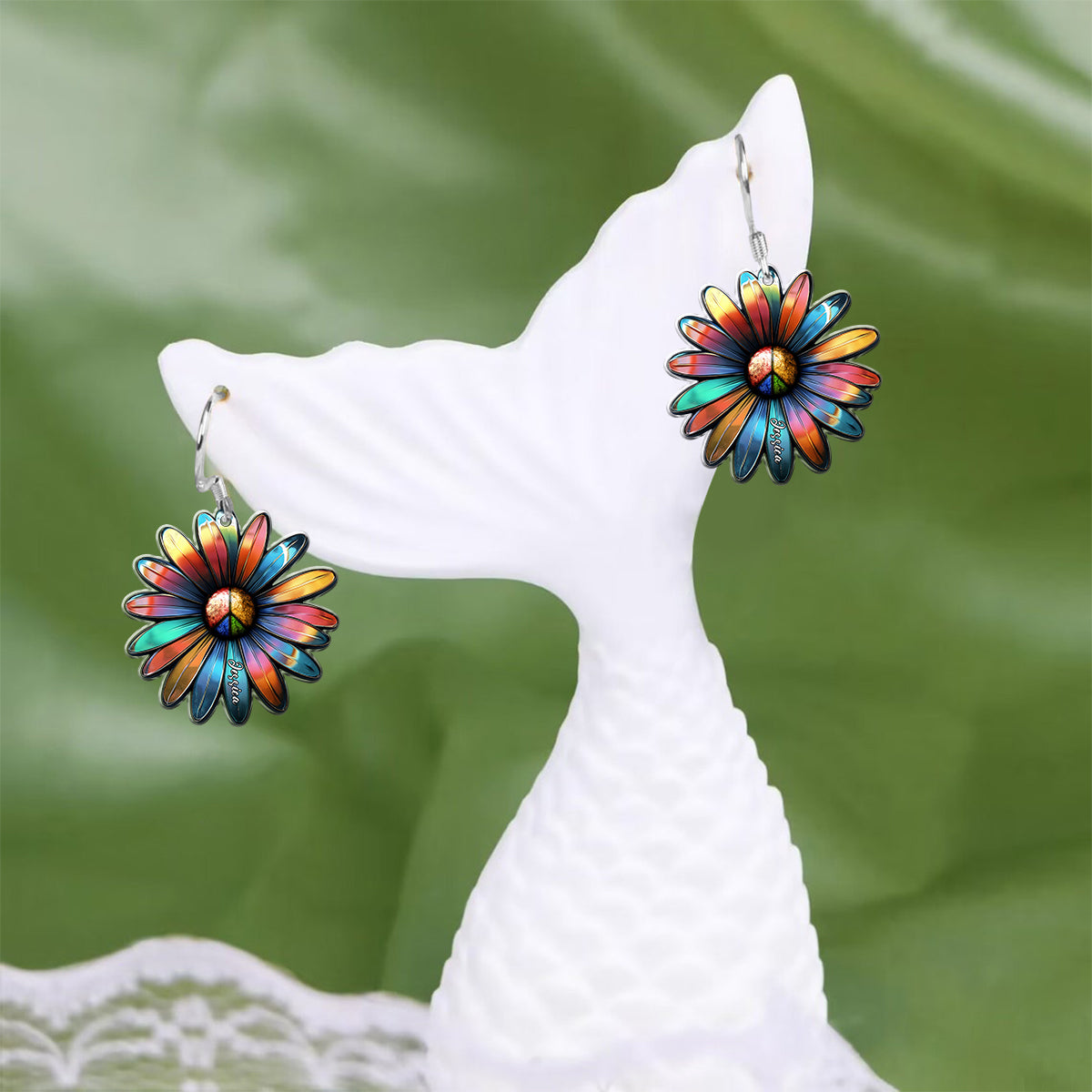 Hippie Soul – Personalisierte Hippie-Ohrringe