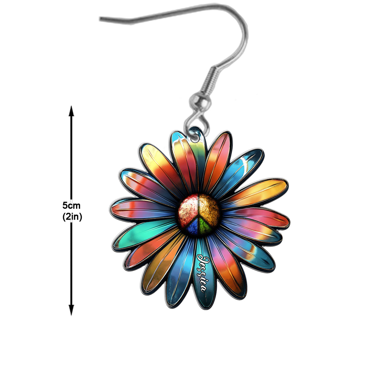 Hippie Soul – Personalisierte Hippie-Ohrringe