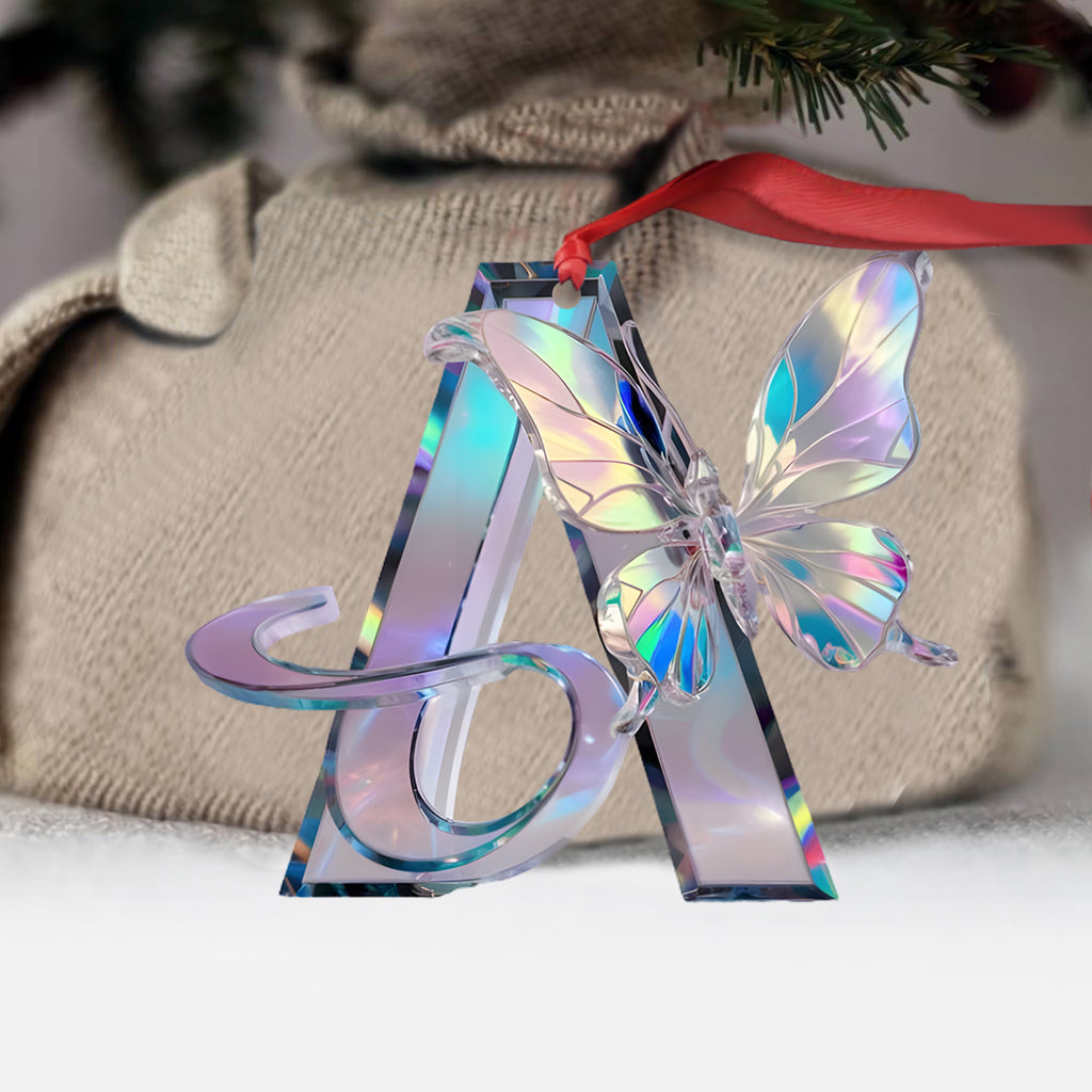 Love Butterfly - Personalized Butterfly Ornament