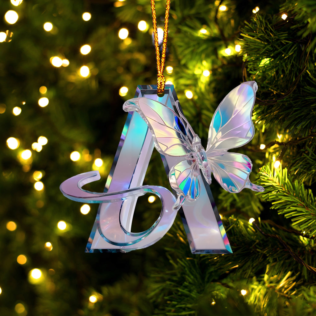 Love Butterfly - Personalized Butterfly Ornament