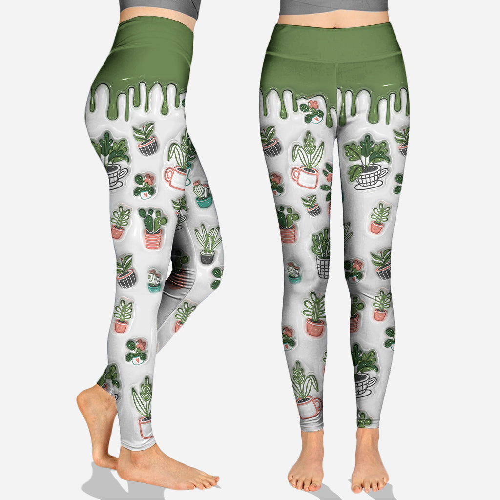 Ja, ich brauche all diese Pflanzen – personalisierter Gartenhoodie und Leggings