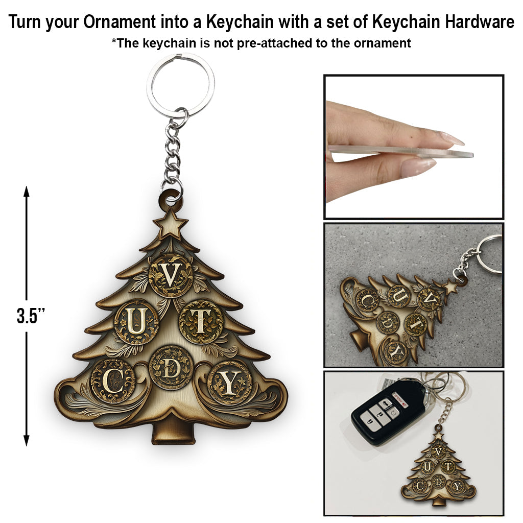 Familienweihnachten – Personalisierter Familienschmuck