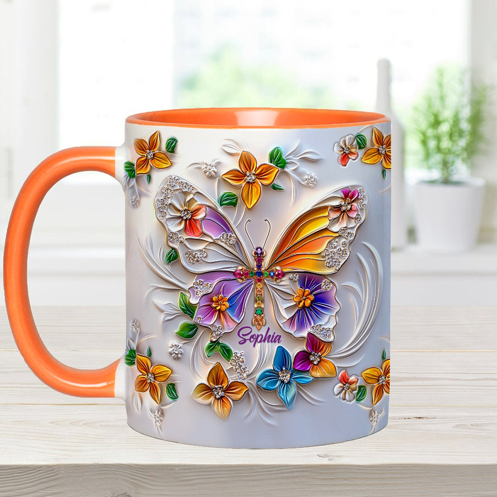 Faith Hope Love - Personalized Christian Accent Mug