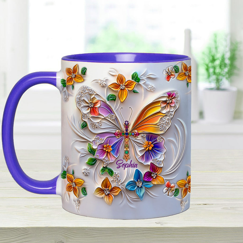 Faith Hope Love - Personalized Christian Accent Mug