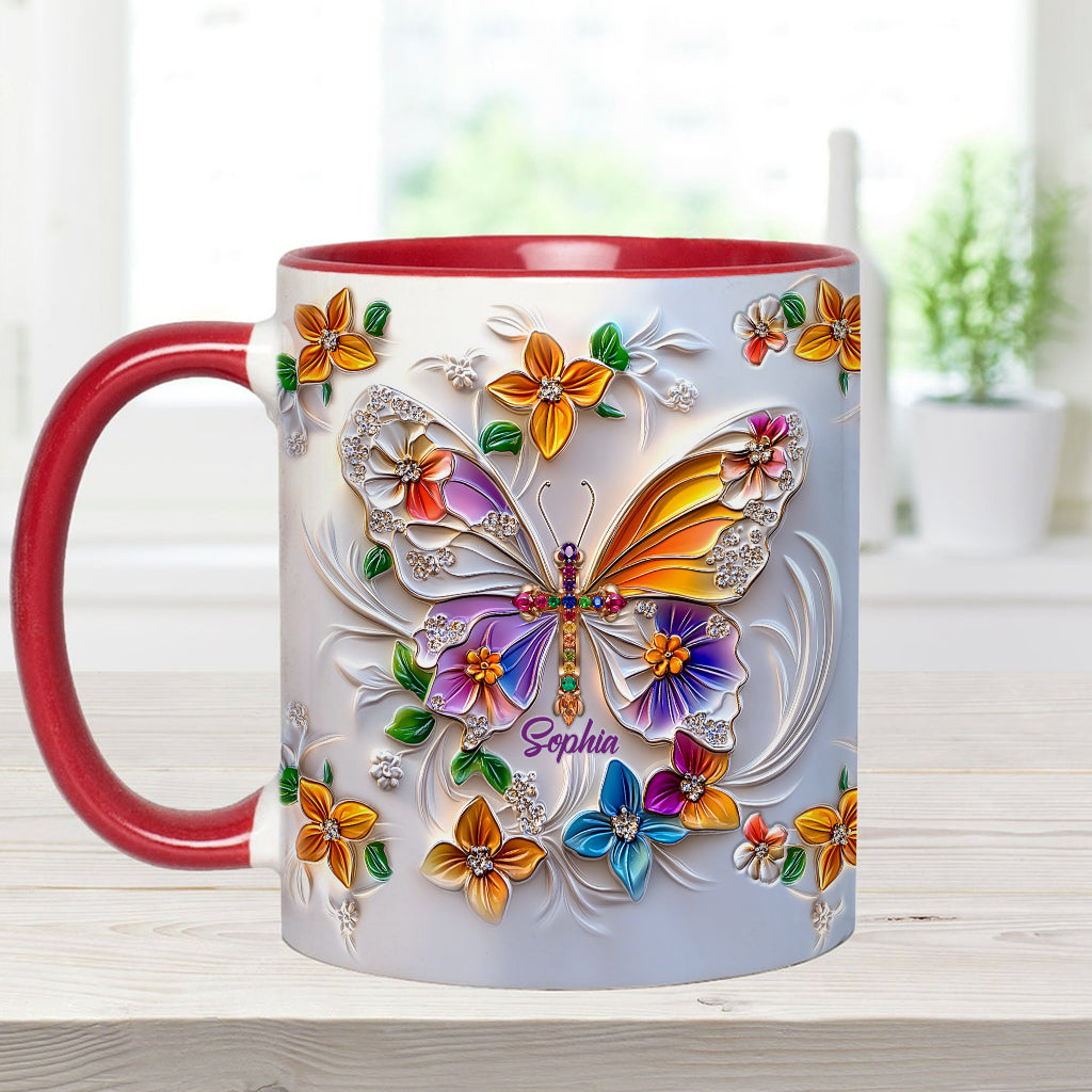 Faith Hope Love - Personalized Christian Accent Mug