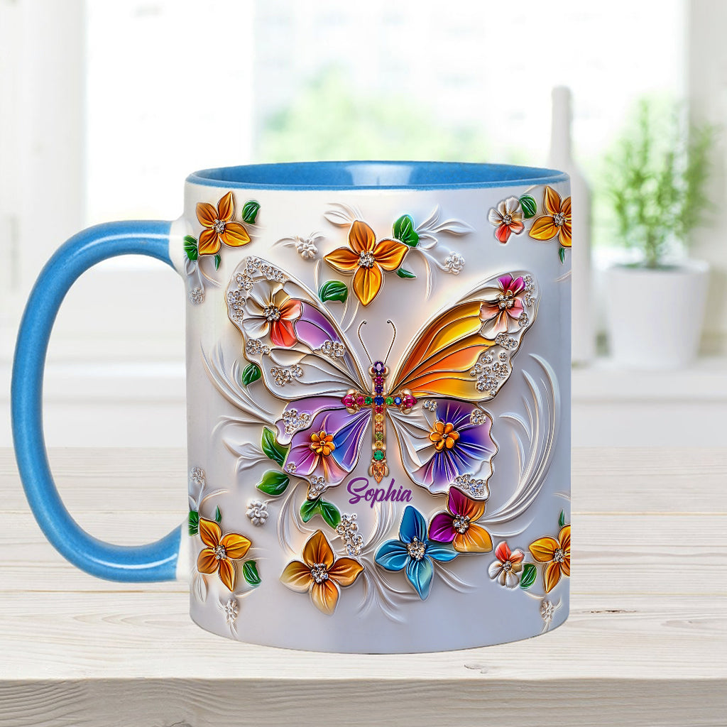 Faith Hope Love - Personalized Christian Accent Mug