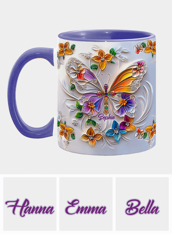 Faith Hope Love - Personalized Christian Accent Mug